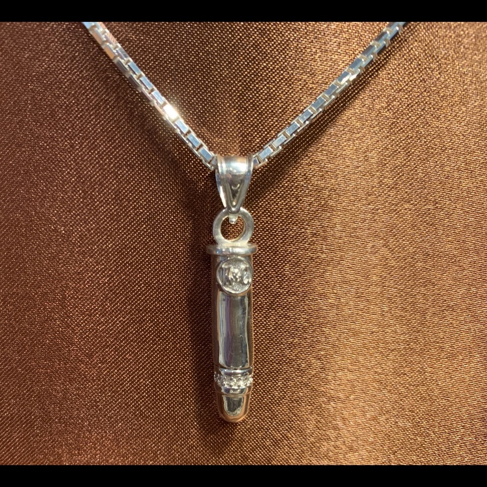 Custom K&C Design.22LR Bullet Pendant